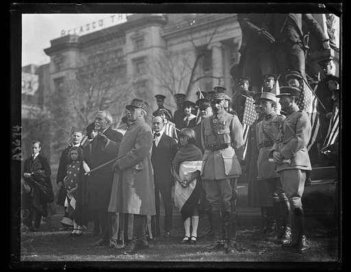 J.J. Jusserand, Marshal Ferdinand Foch, Washington, D.C.