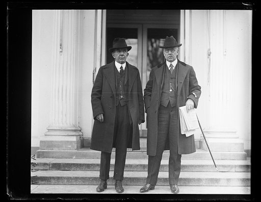 Men at White House, Washington, D.C.