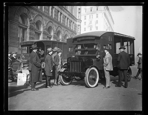 U.S. Mail trucks, Washington, D.C.