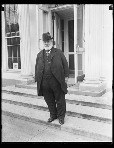 Man at White House, Washington, D.C.