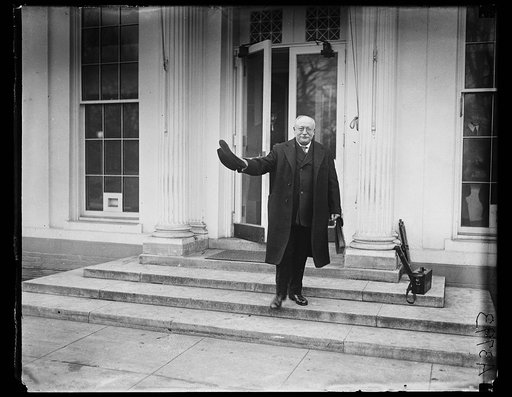 Man at White House, Washington, D.C.