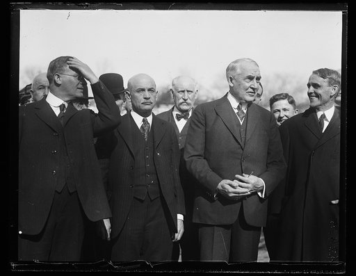 Warren Harding, 2nd from right