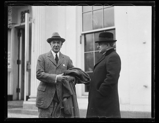James J. Davis, right. White House, Washington, D.C.
