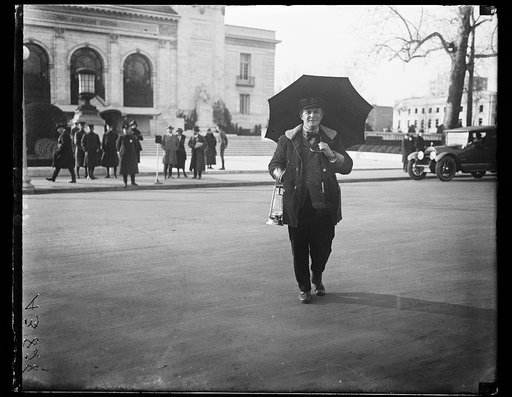 Police Officer? in front of Pan American Union, Washington, D.C.