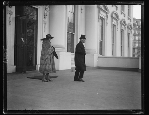 Andrew W. Mellon, right. White House, Washington, D.C.