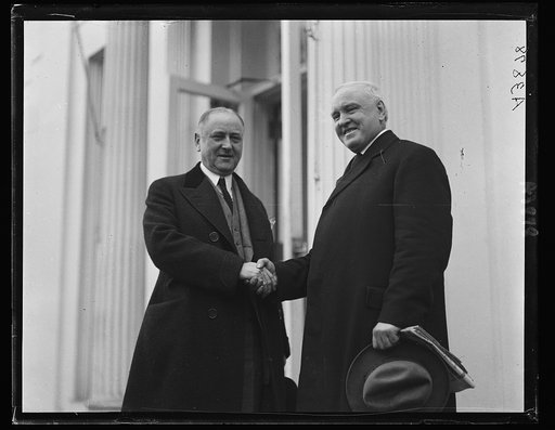 Men at White House, Washington, D.C.