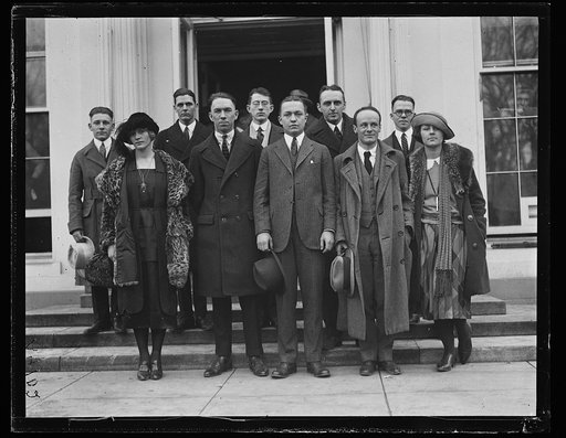 White House visitors. Washington, D.C.