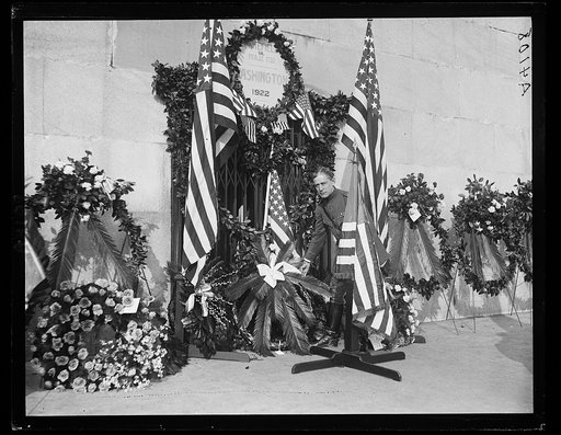 Ceremony at Washington Monument, Washington, D.C.