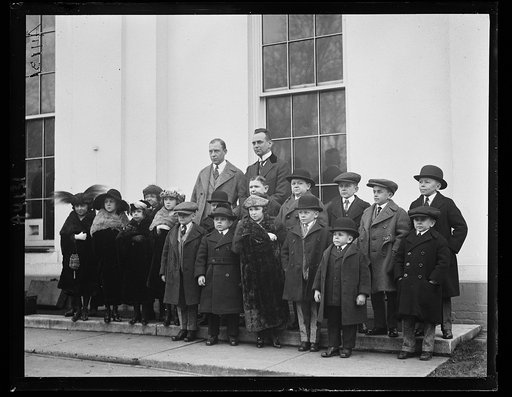 White House visitors. Washington, D.C.