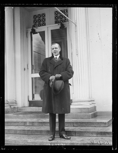 Hubert Work at White House, Washington, D.C.
