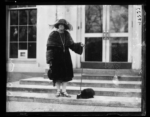 White House visitor with pet skunk? Washington, D.C.