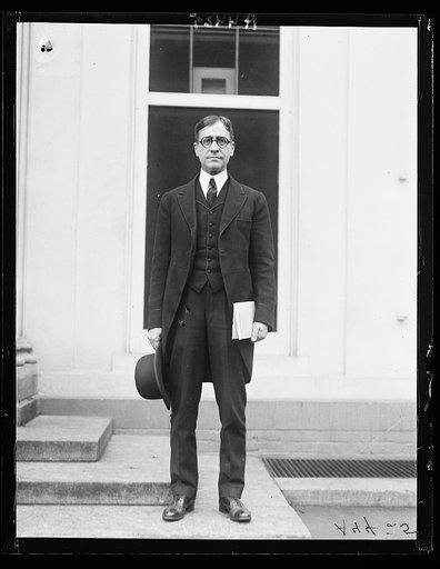 Man at White House, Washington, D.C.