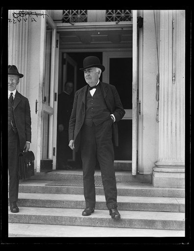 Man at White House, Washington, D.C.