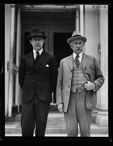Men at White House, Washington, D.C.