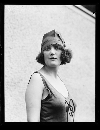 Woman in bathing suit