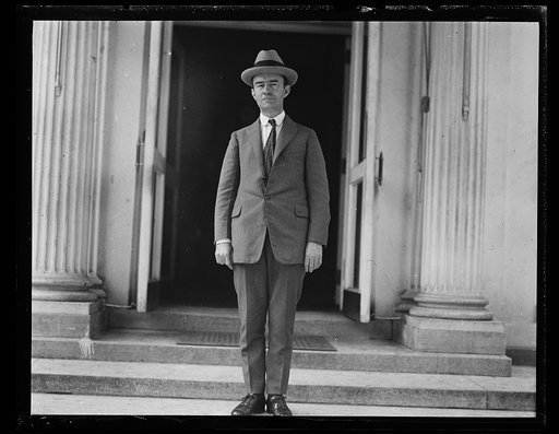 Man at White House, Washington, D.C.