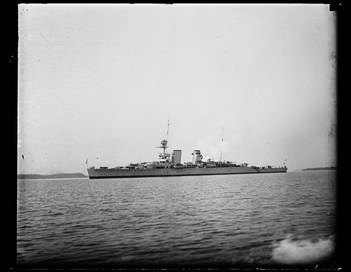 H.M.S. Raleigh. May 29, 1922