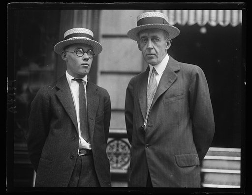 Senator D.A. Reed of Pa. and his son