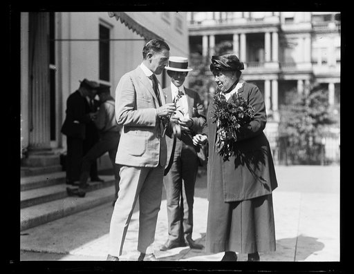 Mrs. Harriet S. Upton at White House