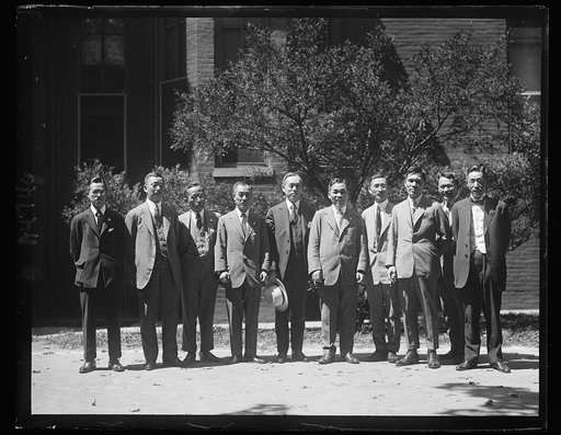 Japanese businessmen from Tokyo