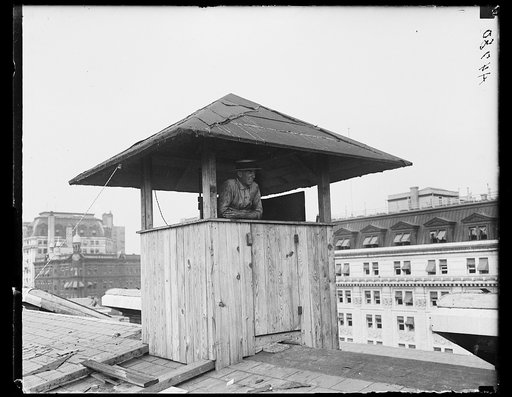 Roof top structure; Washington, D.C.