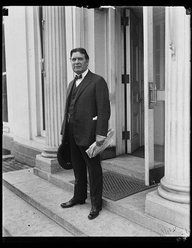 William E. Borah at White House, Washington, D.C.