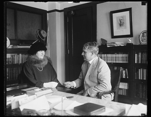 James J. Davis, right