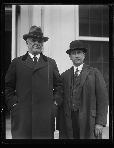 Men at White House, Washington, D.C.