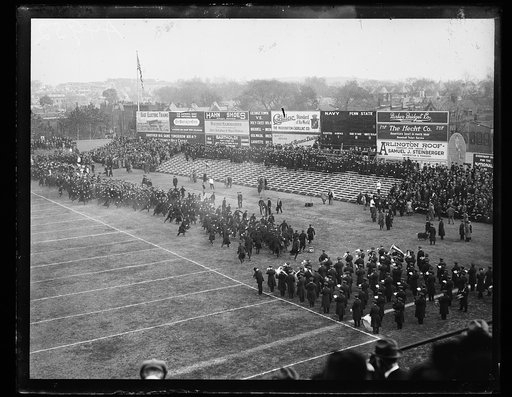 Crowd at field, Navy Penn State football game