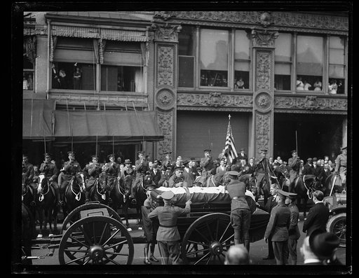 Funeral of Senor Don J. Antonio Lopez Gutierrez, Honduran Minister. Nov. 11, 1922