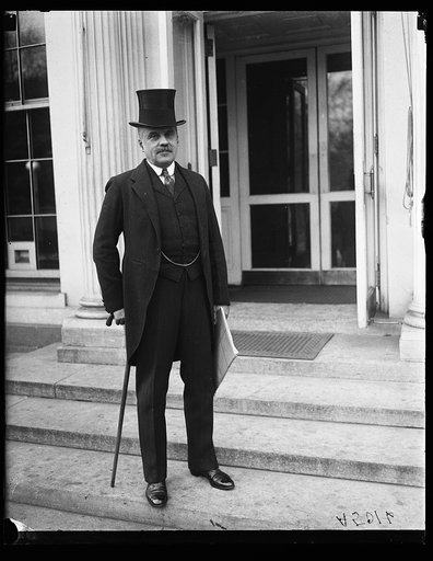 Man at White House, Washington, D.C.