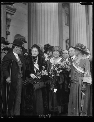 Mrs. Felton and Mrs. Huck at Capitol