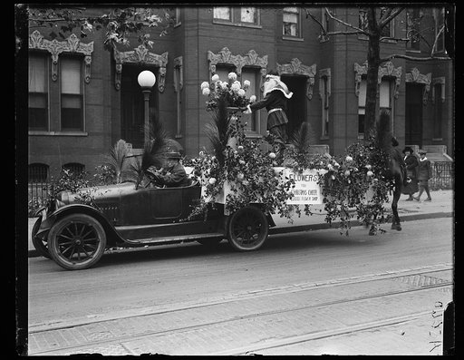 Trucks with flowers: Louise Flower Shops