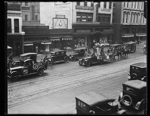 Trucks with flowers: Louise Flower Shops