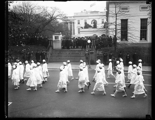 Safety week parade, White House, Washington, D.C.