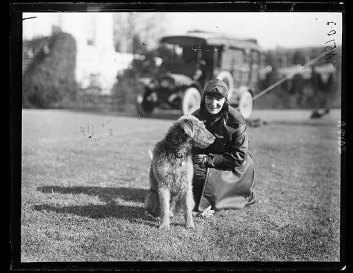 Harding's dog "Laddie Boy" at the White House, Washington, D.C.