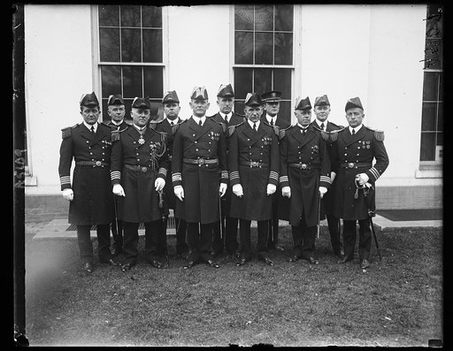 Naval mission to Brazil at White House