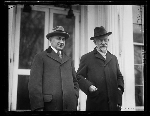 Henry Cabot Lodge, right. White House, Washington, D.C.