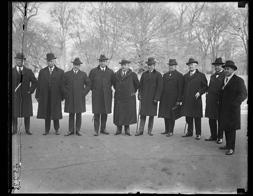 Group; Nicholas Longworth, center