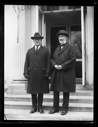 Henry C. Wallace, left. White House, Washington, D.C.