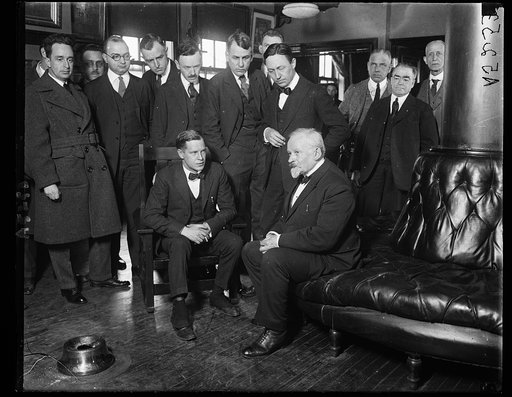 Emile Cone, at press club