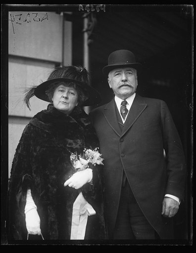 Alton B. Parker and wife