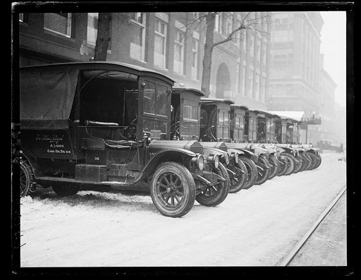 Delivery trucks