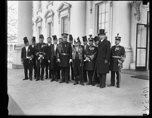 White House visitors, Washington, D.C.