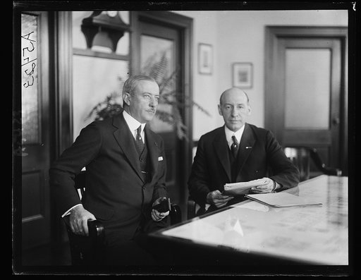 Brig. Gen. Frank T. Hines and Major Gen. John F. O'Ryan