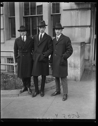Three disabled ex-service men