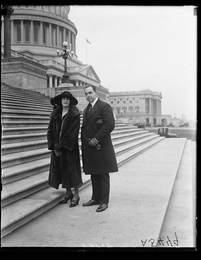 Princess Santa Borghese of Italy with Rep. J.P. Hill of Md. at Capitol