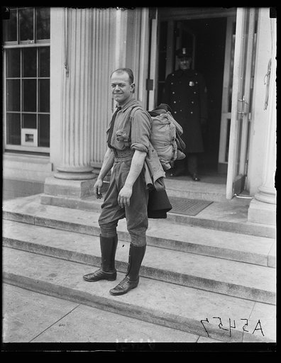 C.C. Franklin, World War veteran [White House, Washington, D.C.
