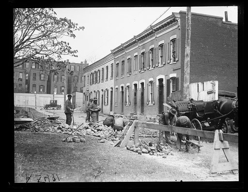 City rowhouses
