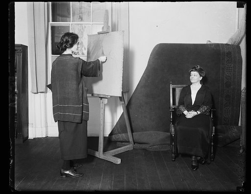 ...]gue of W [...] portrait of [...] National Le[...